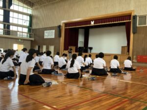 唐津西高校で講演会登壇させていただきました！