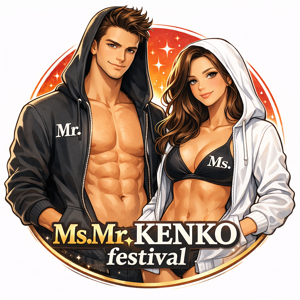 『健康的』『肉体美』コンテスト開催します！！！